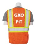 Class 2 Orange Safety Vest.   PIT OPERATORS UNDER 90 Days  Thumbnail