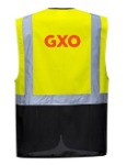 Class 1 Enhanced Visibility Yellow/Black Vest (Supervisors and Operations Managers) Thumbnail