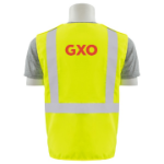 Class 2 Green Safety Vest with Zipper (Hourly and Lead Employees) Thumbnail