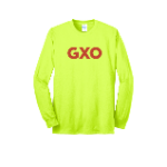Lime Green Hi Visibility Safety Shirt Long Sleeve  (Hourly Employees) Thumbnail