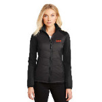 Port Authority Ladies Hybrid Soft Shell Jacket. Thumbnail