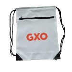 White Cinch Backpack with GXO logo Thumbnail