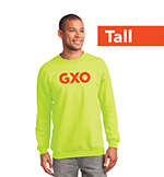 Safety Green Sweatshirt - TALL Thumbnail