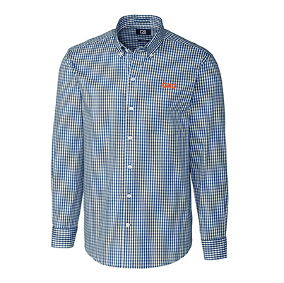 Cutter & Buck Easy Gingham Shirt - Navy