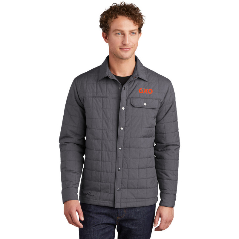 Eddie Bauer Shirt Jac.-  GRAY