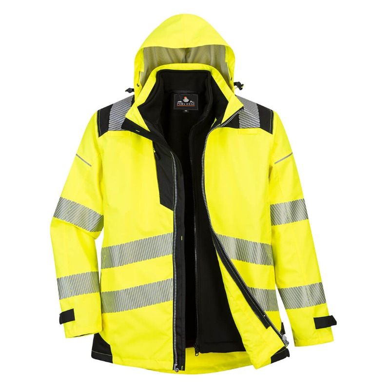 PW3 Hi-Vis 3-in-1 Jacket